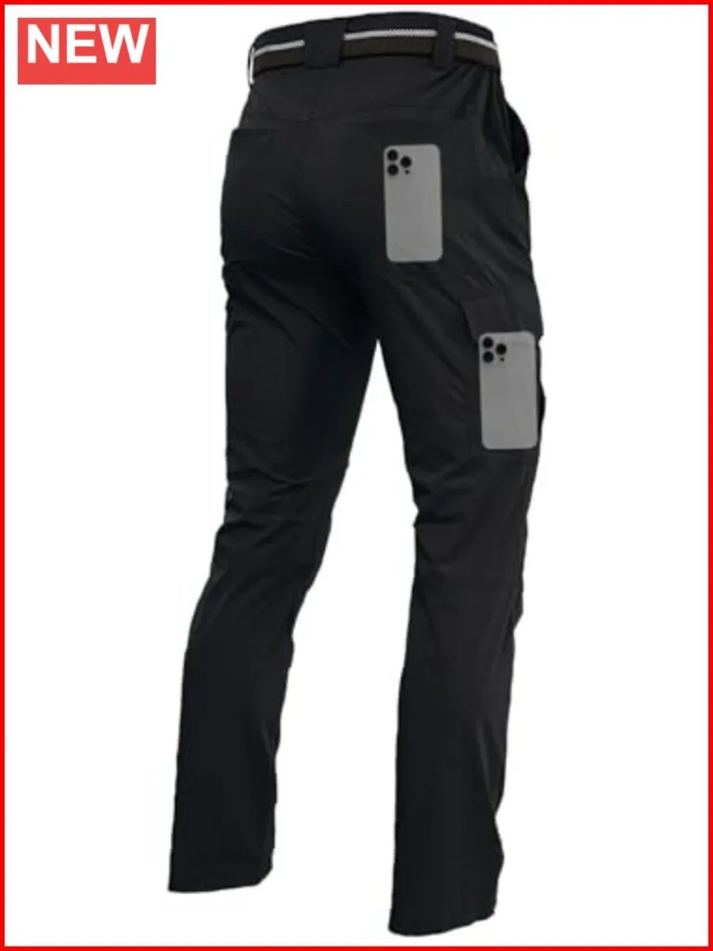 Quick Dry Water Resistant Stretch Cargo Pants for Hiking Fishing Climbing